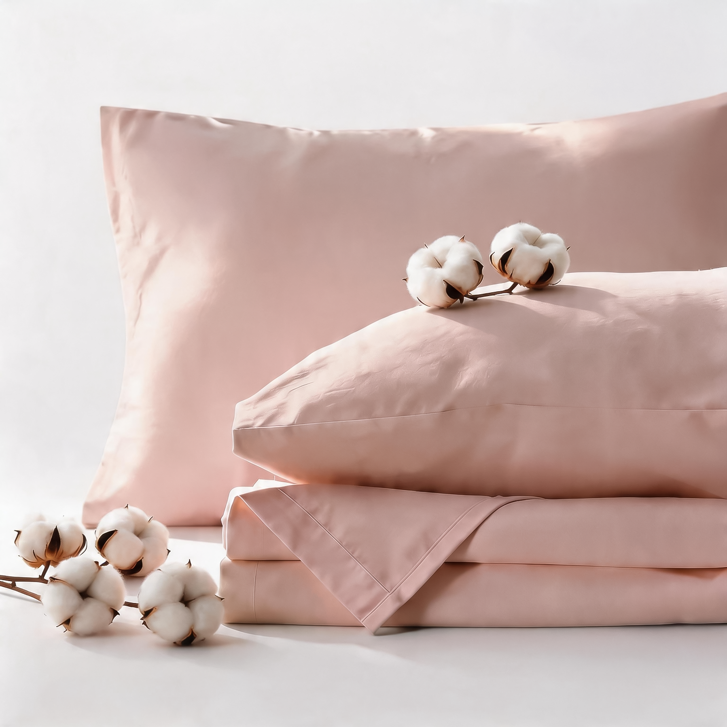 Lovana 100% Washed Cotton Sheet Set Ultra Soft Breathable