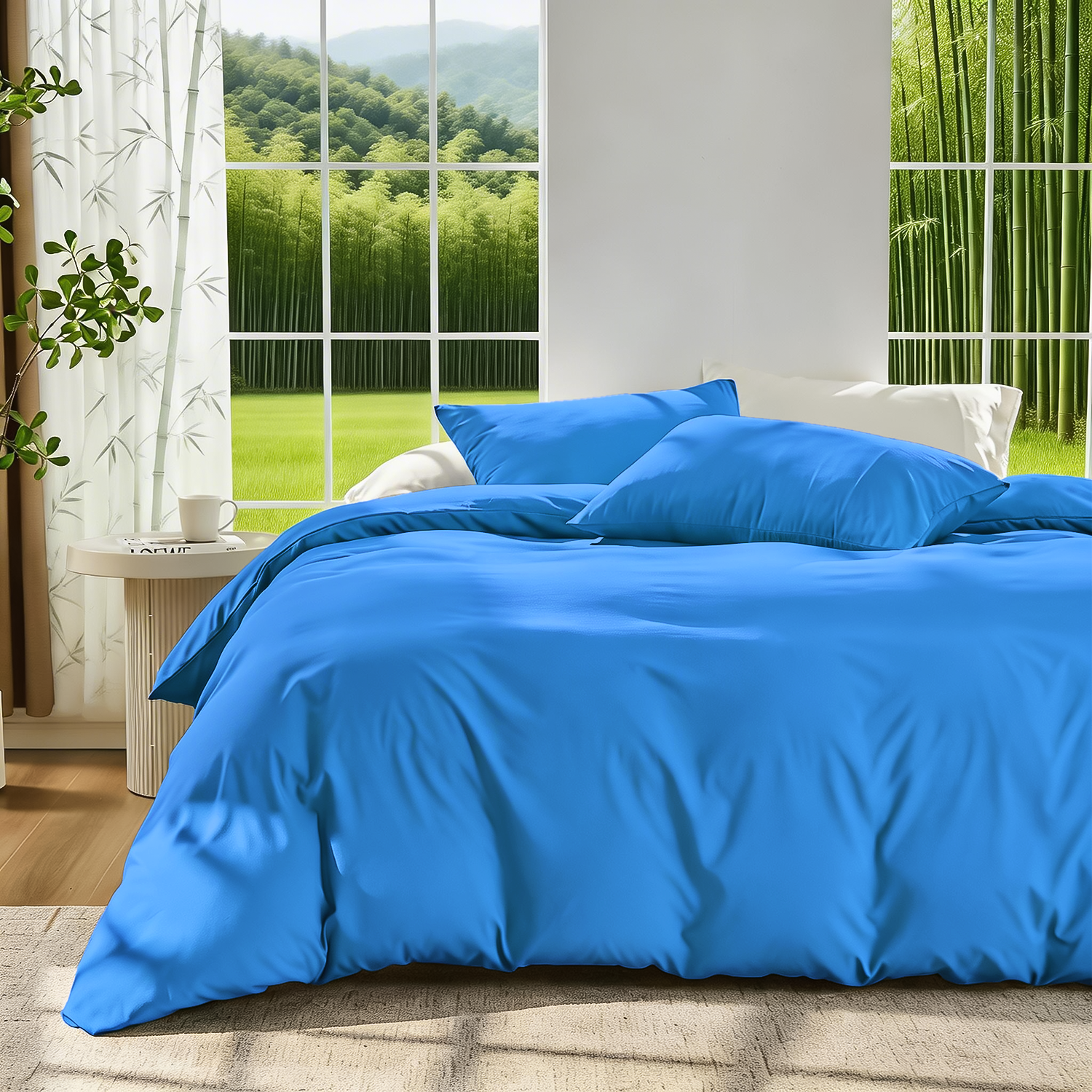 Lovana Bamboo Quilt Cover Set Cooling Ultra Soft Breathable