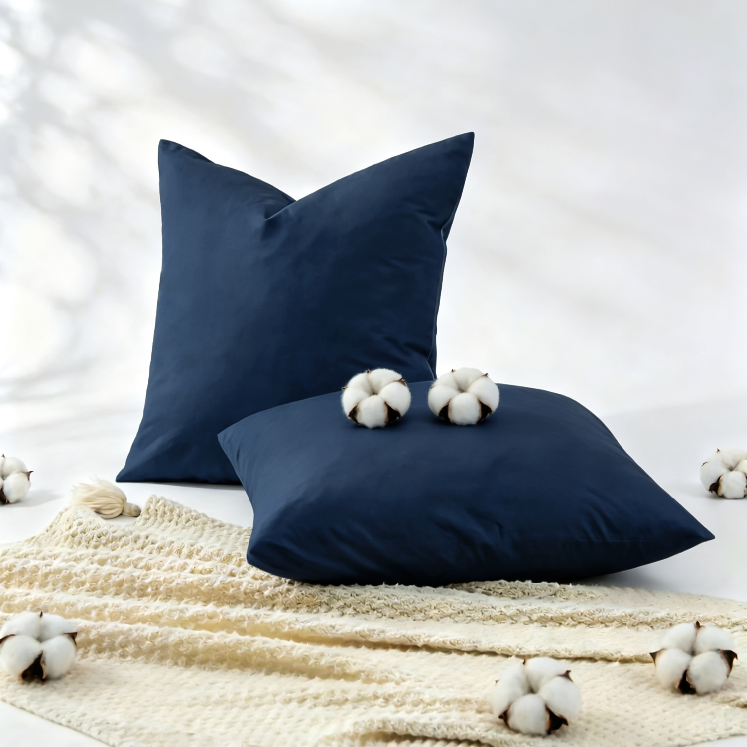 Lovana 100% Washed Cotton Pillowcase Ultra Soft Breathable