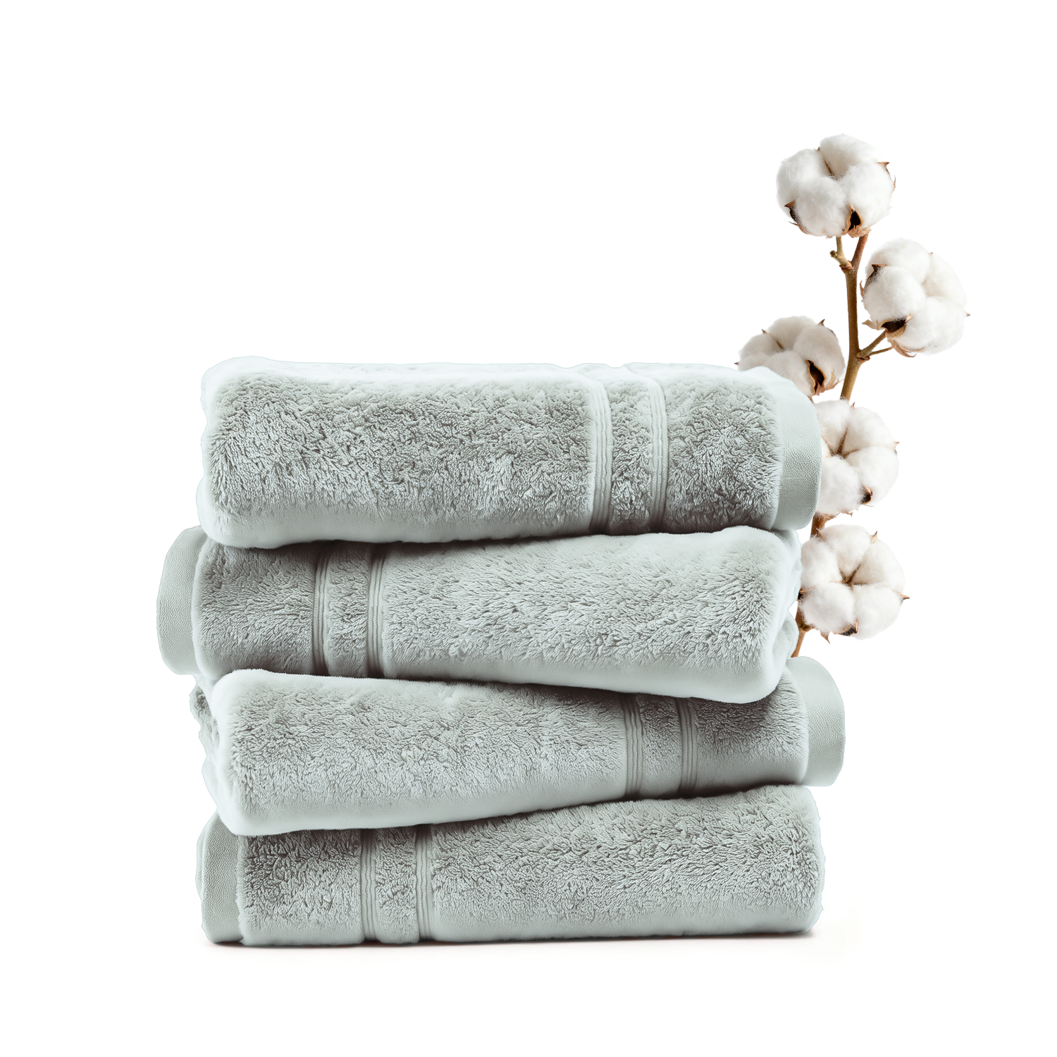 Lovana 100% Egyptian Cotton Bath Towel Set Ultra Soft Breathable