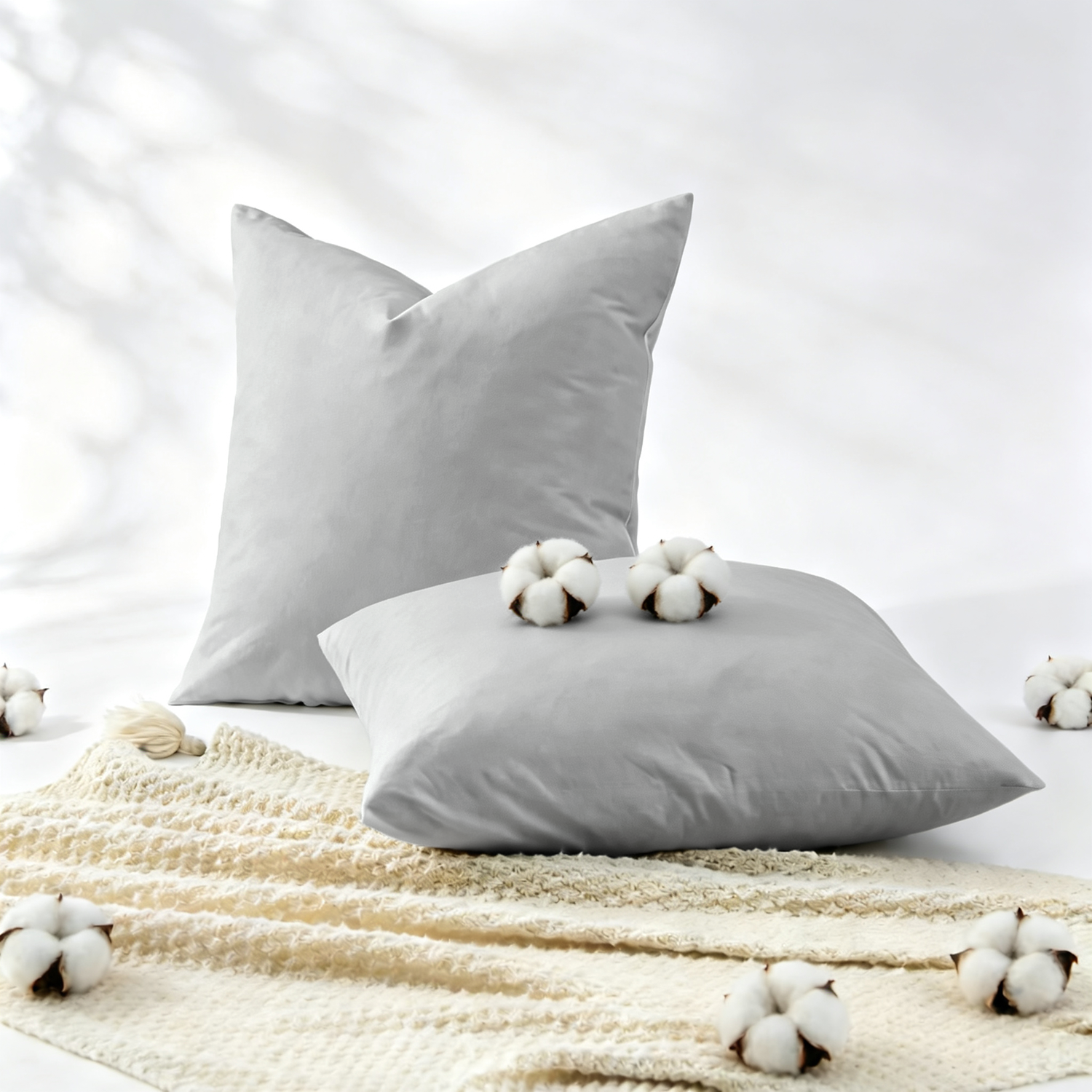 Lovana 100% Washed Cotton Pillowcase Ultra Soft Breathable