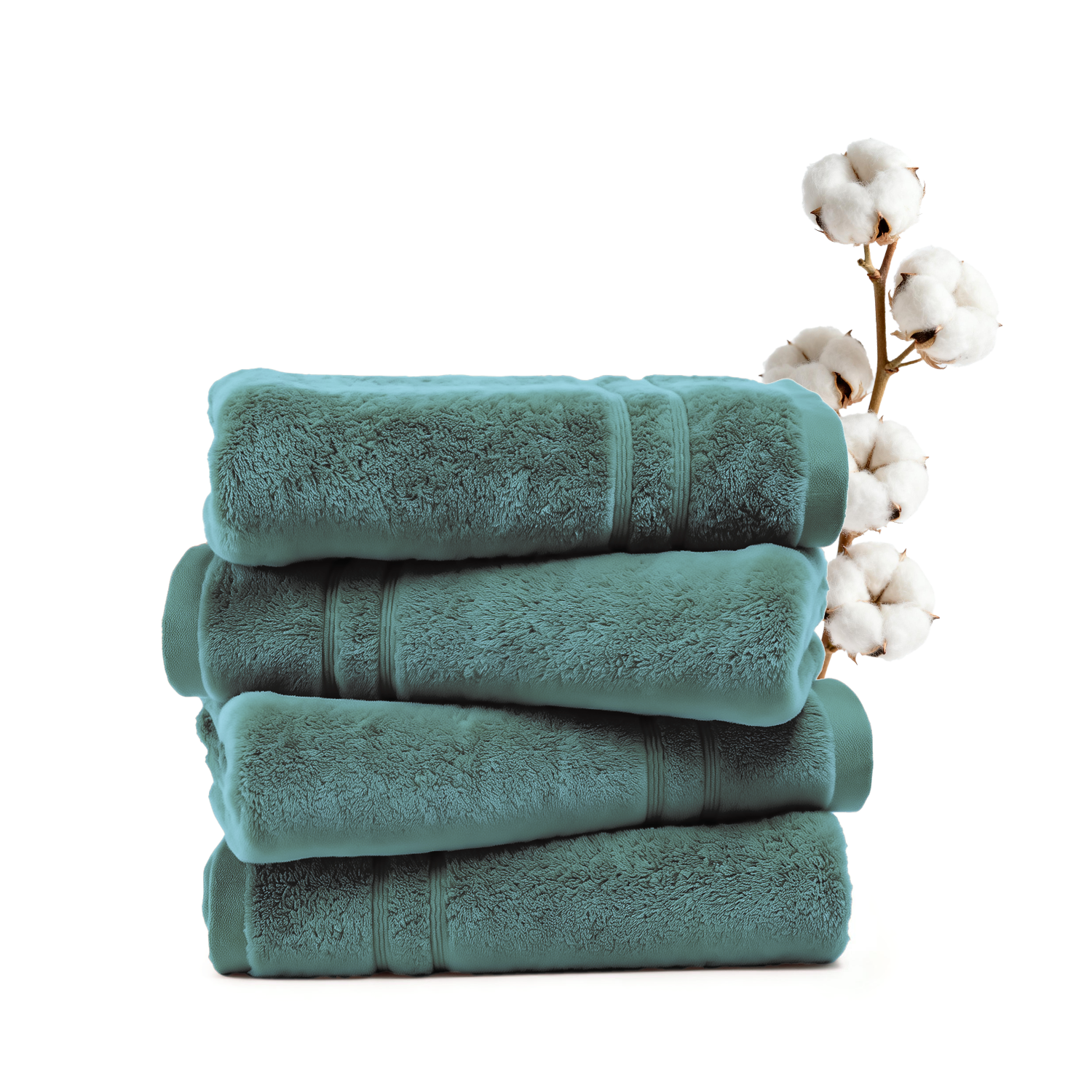 Lovana 100% Egyptian Cotton Bath Towel Set Ultra Soft Breathable