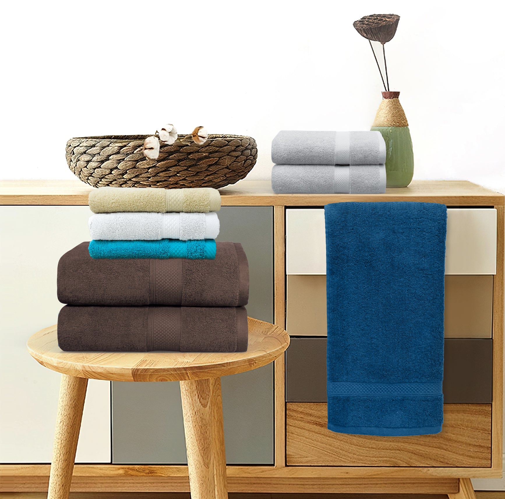 Lovana 550 GSM Bath Towel Set