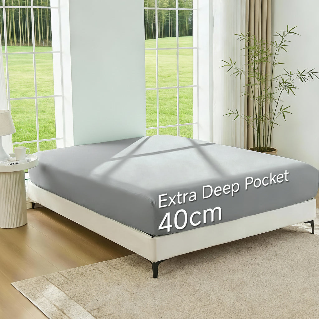 Lovana Bamboo Fitted Sheet Cooling Ultra Soft Breathable