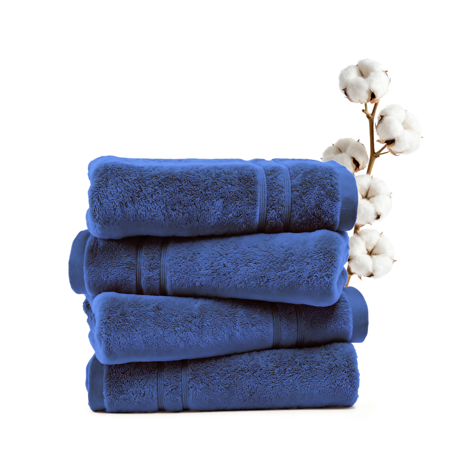 Lovana 100% Egyptian Cotton Bath Towel Set Ultra Soft Breathable