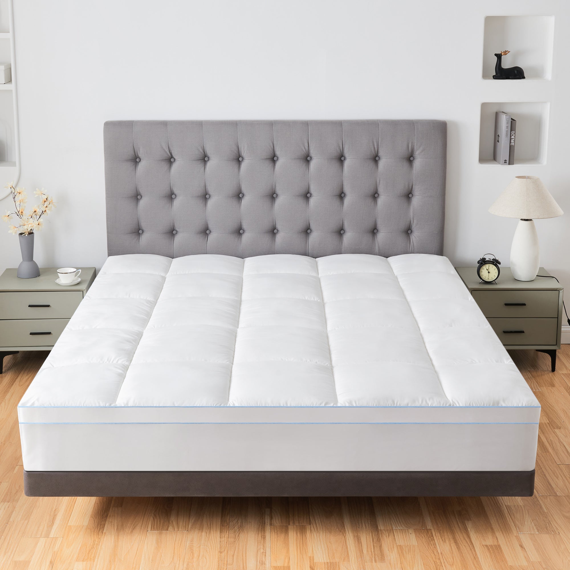 Lovana Luxury Bamboo Mattress Topper Thickness 2 inch