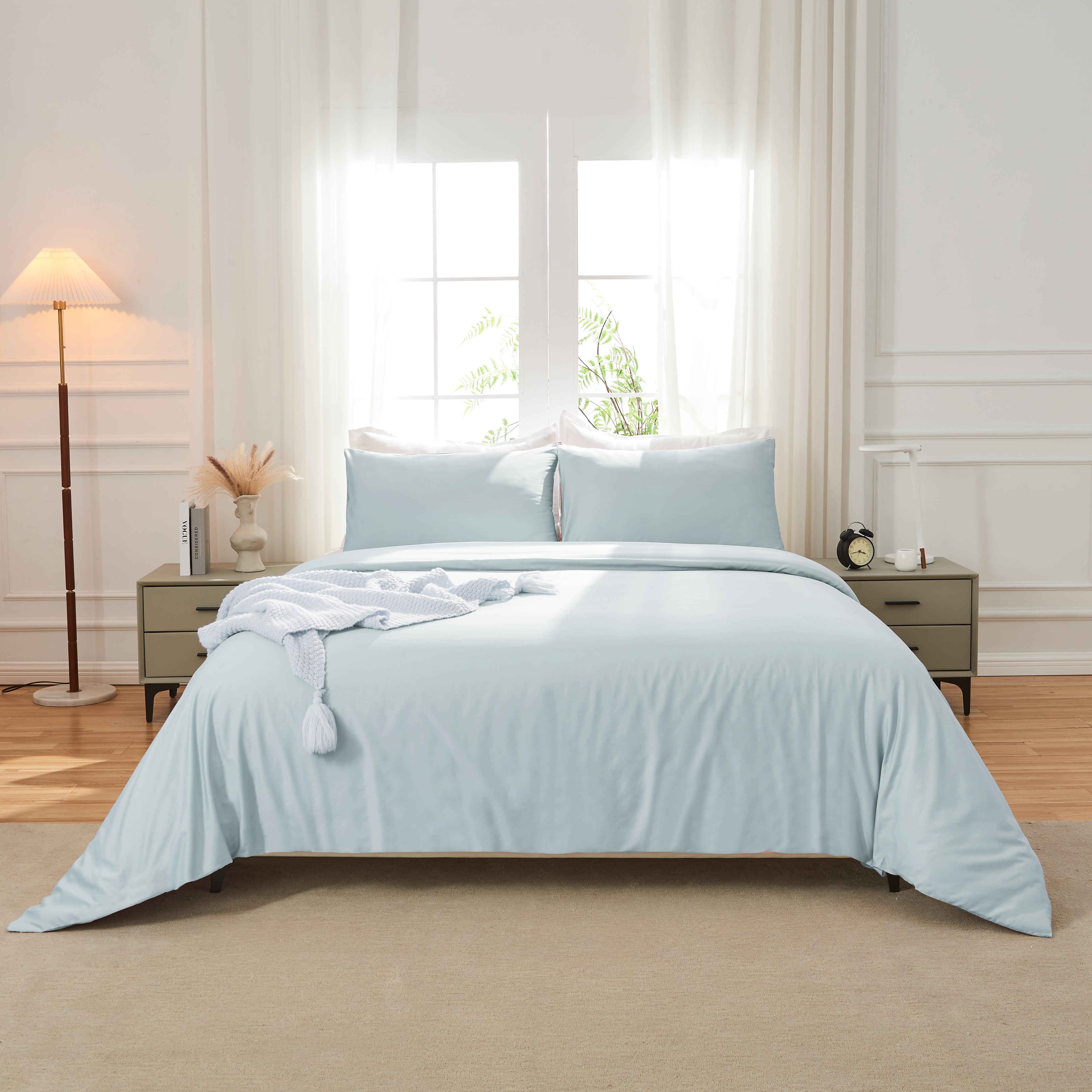 Lovana 100% Cotton Duvet Cover Set