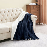 Lovana Sherpa Flannel Fleece Throw Blanket Warm Blankets For Winter