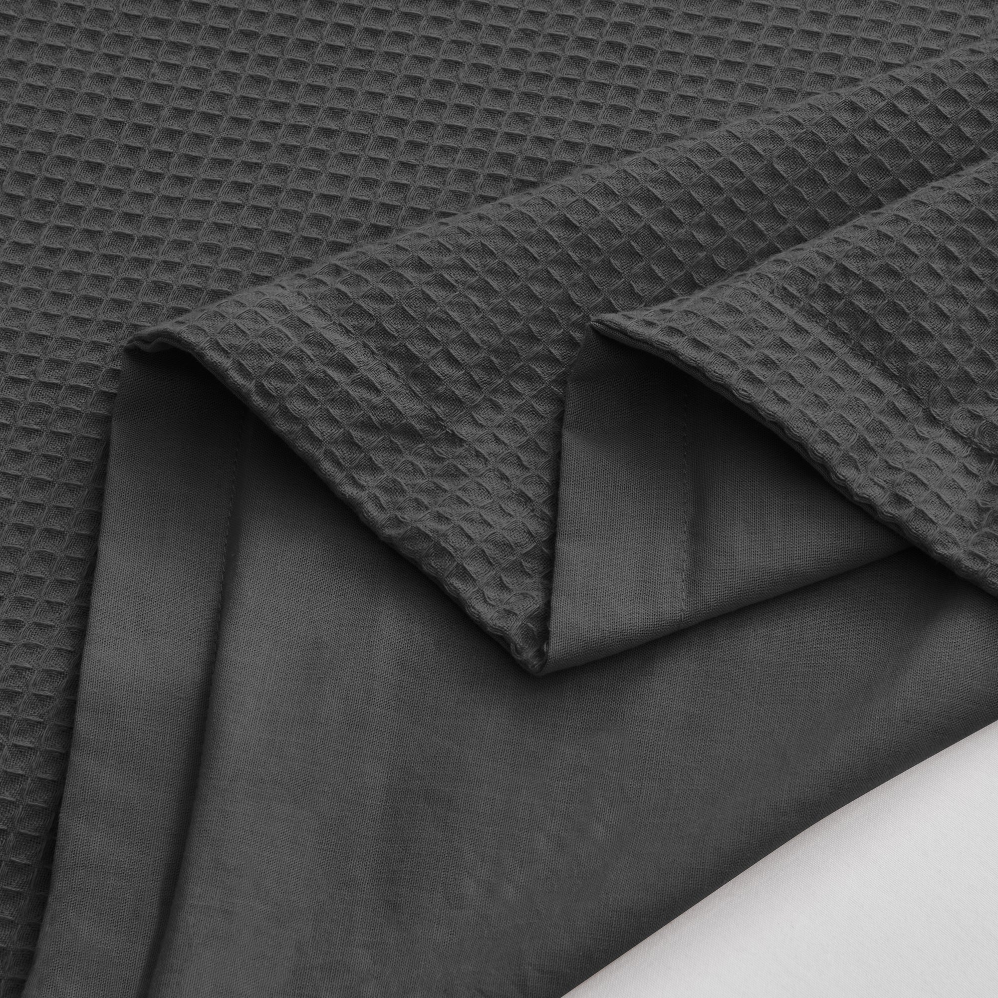 Lovana Waffle Weave Cotton Duvet Cover Set