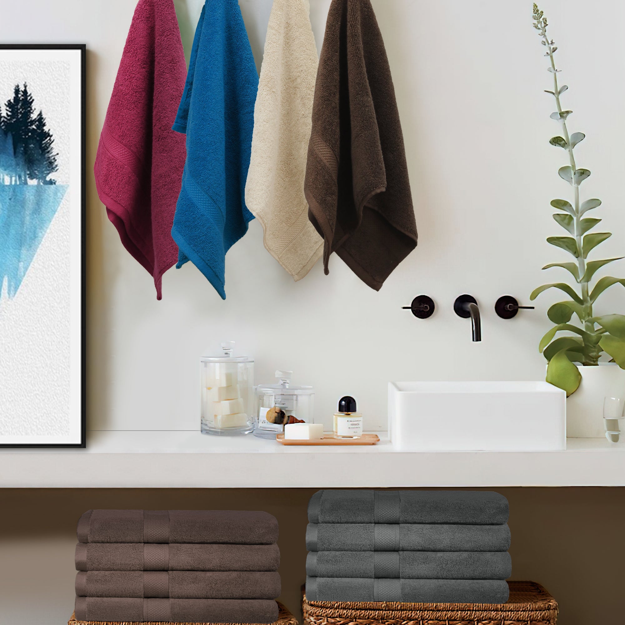 Lovana 550 GSM Bath Towel Set