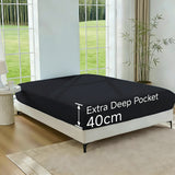 Lovana Bamboo Fitted Sheet Cooling Ultra Soft Breathable